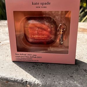 kate spade new york Case for AirPods (3rd generation) - Ombre Glitter Sunset